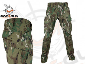 TAKTIČKE URBAN SOFTSHELL STRECH HLAČE XXL - MULTICAM