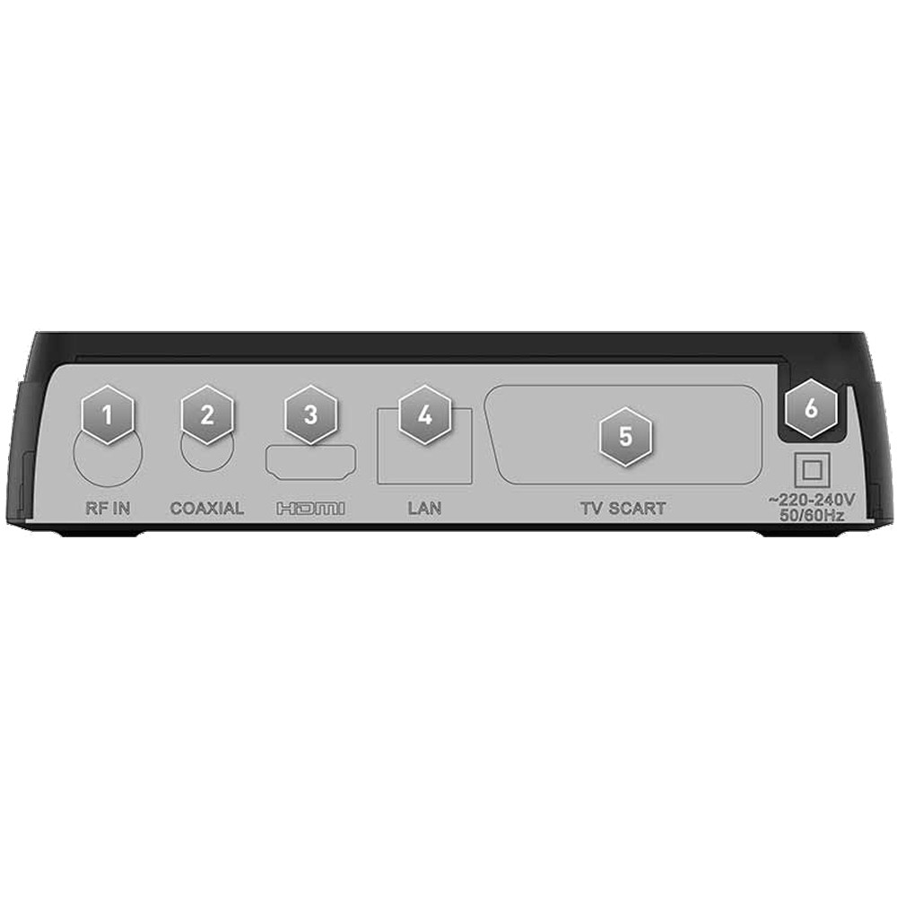 TELE System Prijemnik zemaljski resiver risiver TS6809 T2 HEVC