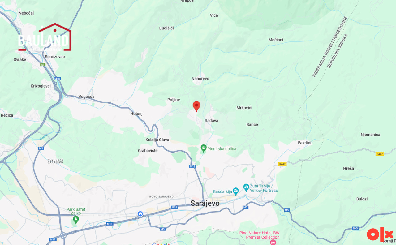 BAULAND/ Zemljište 4339m2/ Centar Sarajevo 5