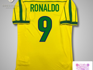 RONALDO 9 retro dres BRAZIL sezona 1998