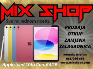 APPLE IPAD 10 10.9" 64GB 10th Gen Generation Generacija WiFi 2022