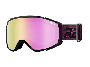 Ski naočare ( brile ) Relax Skyline - Crne (orange-ljubičasta)