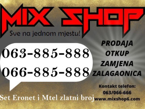 SET 063-885-888 i 066-885-888 ERONET/MTEL ZLATNI BROJEVI TOP BROJ