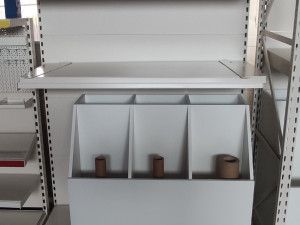 Boks za drzalice 3 pregrade