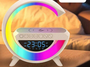 VELIKA Lampa, Bluetooth zvucnik i bezicni punjac mobitela 3u1