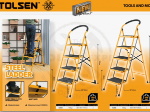 Ljestve čelične 5 gazišta