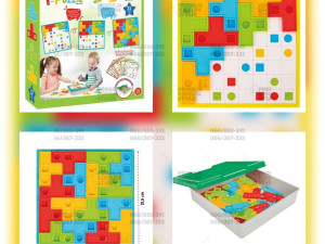 PILSAN T Puzzle djecije kocke / slagalice za djecu - 32 kom.