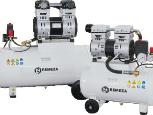 Bezuljni tihi klipni kompresori - Remeza