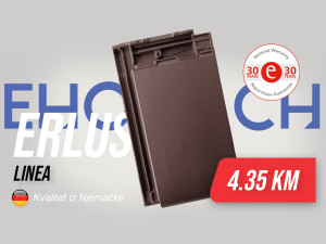 Tondach ERLUS LINEA kvalitet iz Njemačke crijep za krov T1
