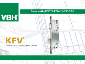 Brava kratka KFV 28-PZW/16-D35-92-8