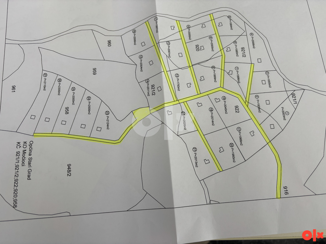 Zemljište Sarajevo st grad  čavljak 3