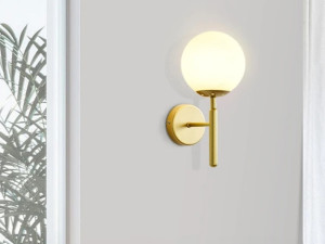 Zidna moderna zlatna lampa
