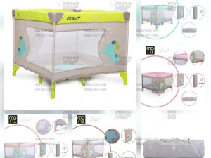 MONI Giant putni / vikend krevetic / krevetac / igraonica za bebe