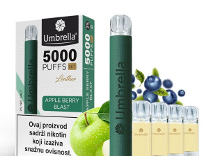 Umbrella Električna cigareta Jednokratna SET 5000 Puff