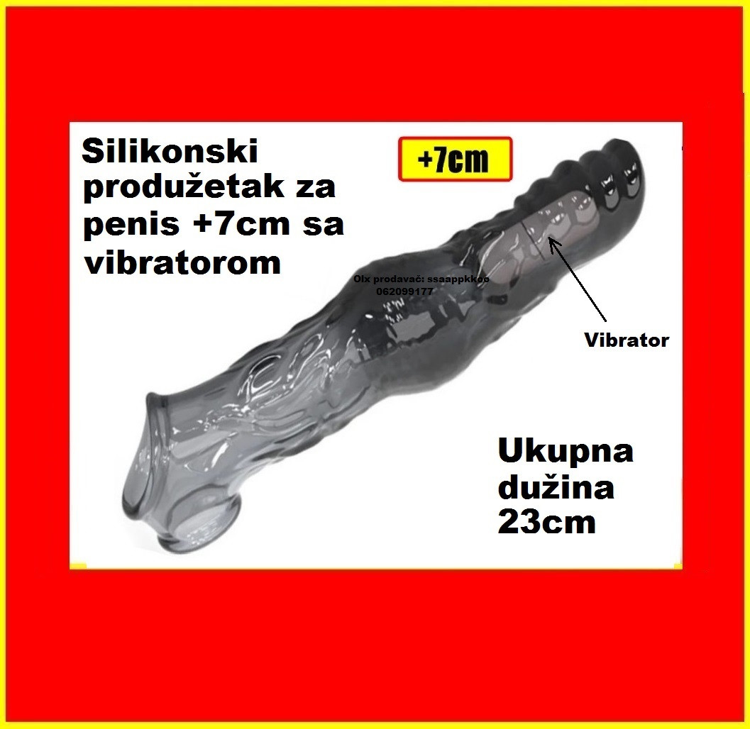 navlaka produetak za penis sa vibrator kondom sex dildo - Vibratori -  OLX.ba