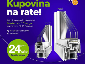 PVC STOLARIJA GARAZNA VRATA NA RATE