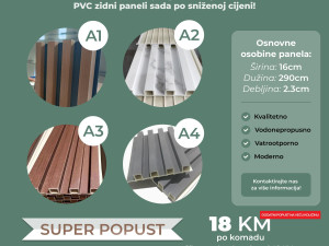 PVC ZIDNI PANELI