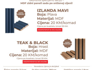 MDF ZIDNI PANELI