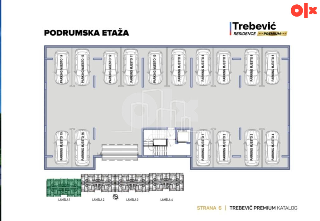 Trebević PREMIUM dvosoban apartman stan Lamela 1 15