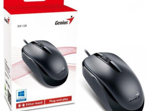MIŠ GENIUS DX-120 USB, OPTIČKI, CRNI