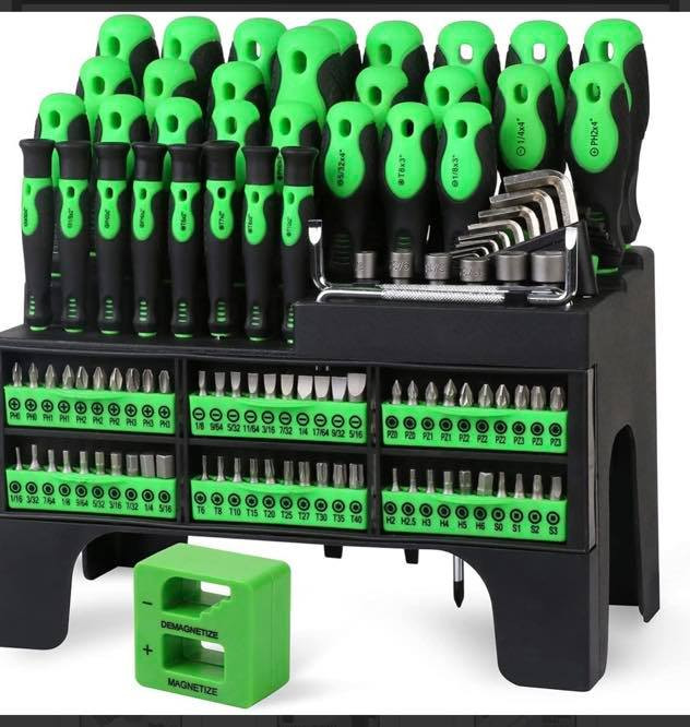 Set preciznih magnetnih odvijača 117PCS Sarafcigeri