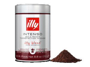 Kafa Illy Moka Intenso 250g.