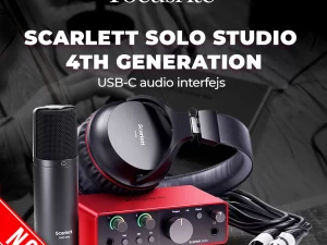 Focusrite SCARLETT SOLO STUDIO 4th Gen USB-C interfejs
