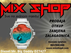 DIESEL Mr. Big Daddy Crystal XXXL Muški sat DZ7427 DZ 7427 2.0