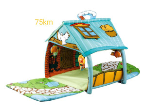 podloga za igru kućica