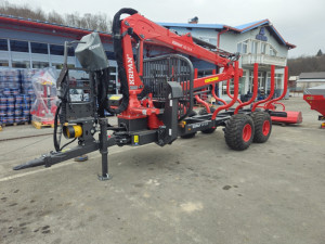 Samoutovarna šumska prikolica KRPAN GD 7.6 K