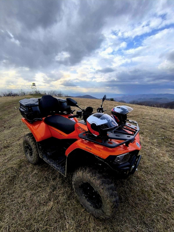 RENT A QUAD PRIJEDOR KOZARA IZNAJMLJIVANJE ATV CFMOTO  RENTA