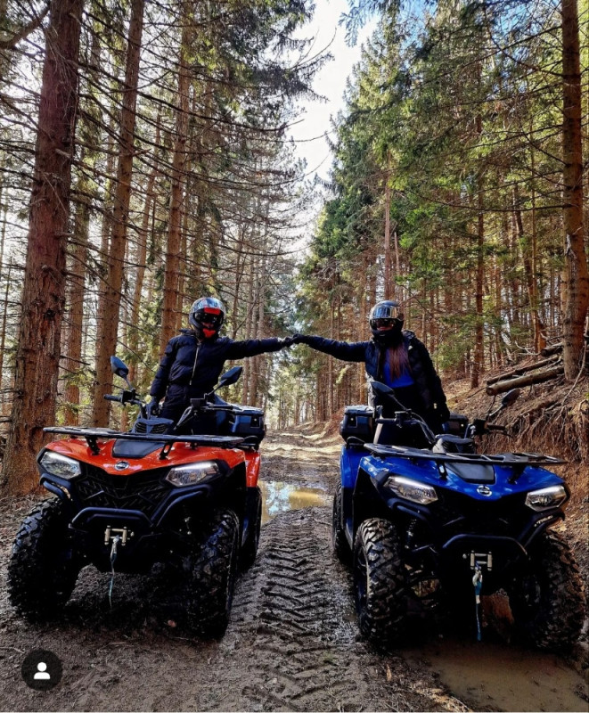 RENT A QUAD PRIJEDOR KOZARA IZNAJMLJIVANJE ATV CFMOTO  RENTA
