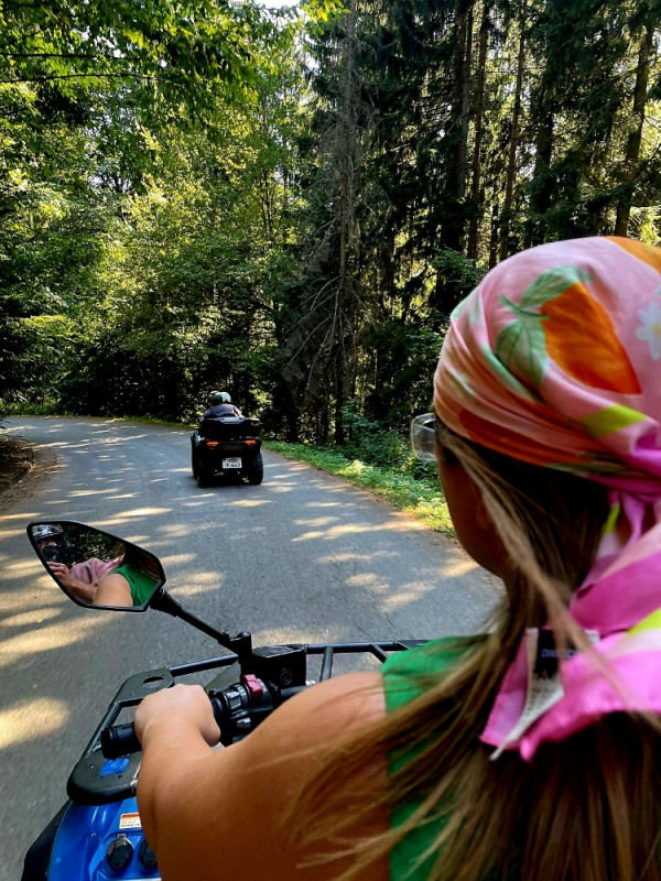 RENT A QUAD PRIJEDOR KOZARA IZNAJMLJIVANJE ATV CFMOTO  RENTA