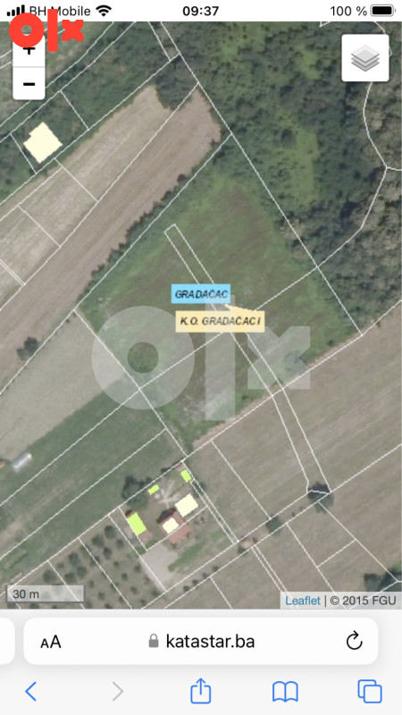 PLACEVI Zemljište 1/1 AKCIJA!! Gradačac 600m2 ! Građevinsko 6