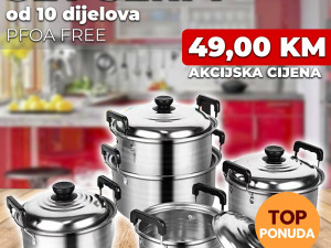Set šerpi od - 10 komada