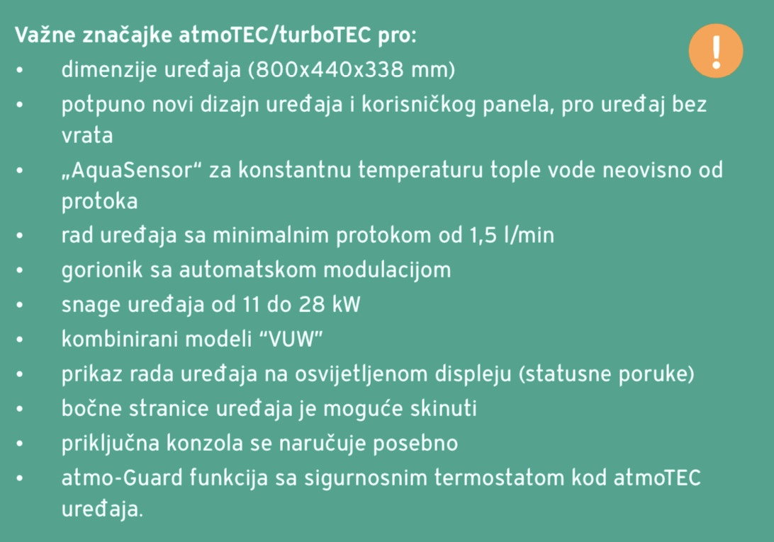 Vaillant Fasadni plinski kombi bojleri 18KW + ugradnja u KS !