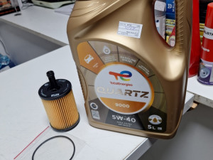 ULJE TOTAL 5W40 5 LITARA PLUS FILTER GOLF 5 DIZEL