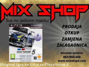 Original Igra GRAN TURISMO 5 V za Sony Playstation 3 PS3 GT5 GT