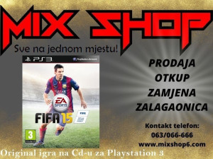 Original Igra FIFA 15 2015 za Sony Playstation 3 PS3 fudbal