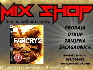 Original Igra FAR CRY 2 za Sony Playstation 3 PS3 FarCry II