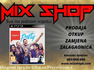 SingStar ULTIMATE PARTY za Playstation 3 PS3 Sing Star pjevanje