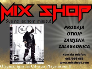 Original Igra DJ Def Jam ICON za Sony Playstation 3 PS3