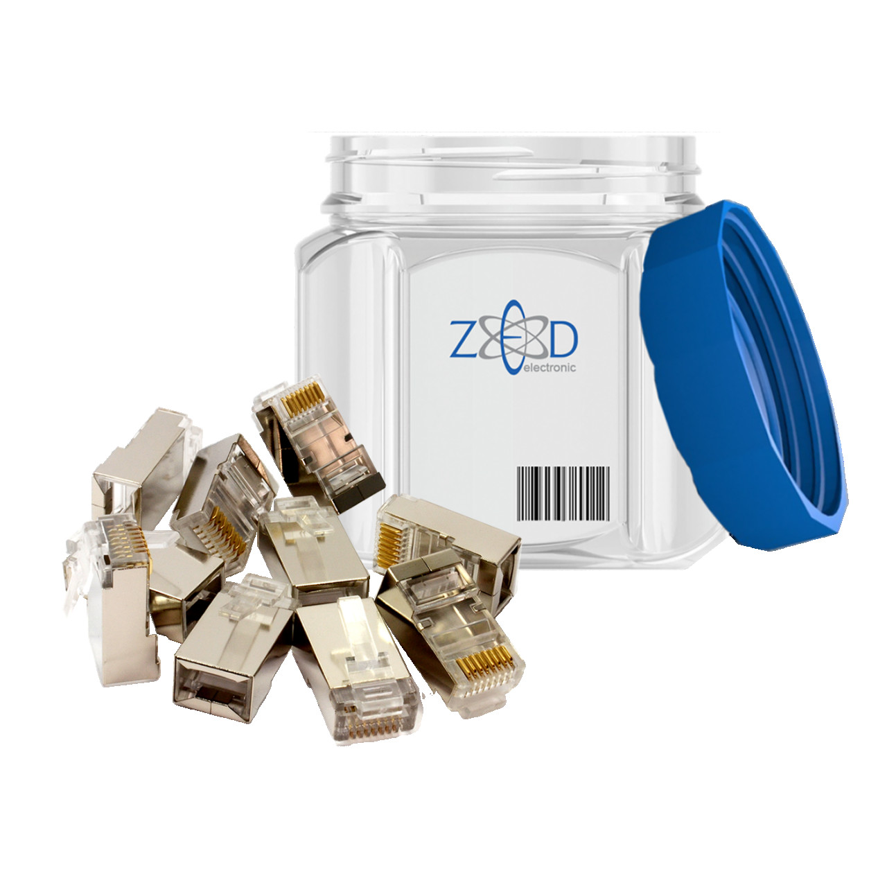 ZED electronic Mrežni konektor 8 8, Cat6,  50 komada - FTPK-M 50