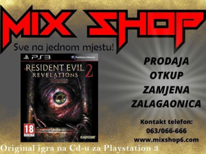 Original RESIDENT EVIL 2 II REVELATIONS za Sony Playstation 3 PS3