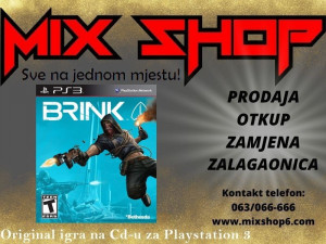 Original Igra BRINK za Sony Playstation 3 PS3