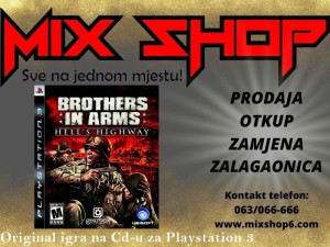 BROTHERS IN ARMS HELL'S HIGHWAY za Sony Playstation 3 PS3