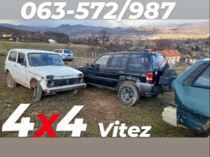 Lafeti lada niva jeep cherokee liberty musso