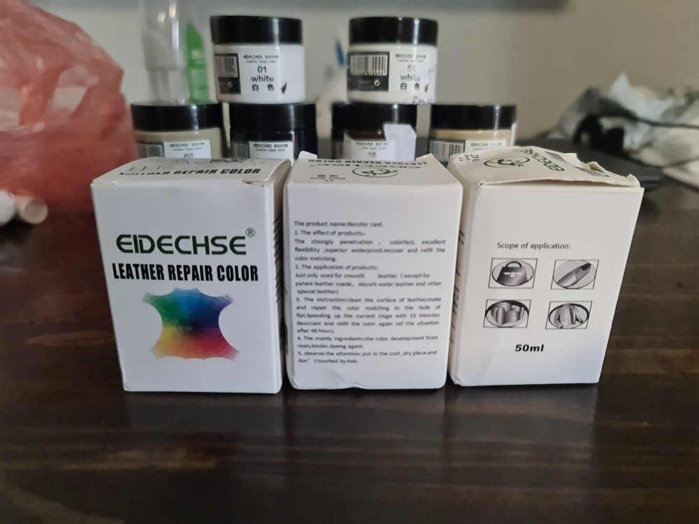 Filer i farba za kožu volan namještaj 50ml 20ml za pukotine