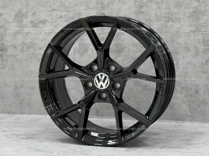 Alu felge 17 VW Skoda Estoril 5x112 Black S12 (7,5, ET45)
