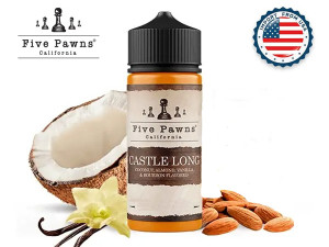 Five Pawns Castle Long 120ml 3mg AKCIJA (kokos vanilija bademi)